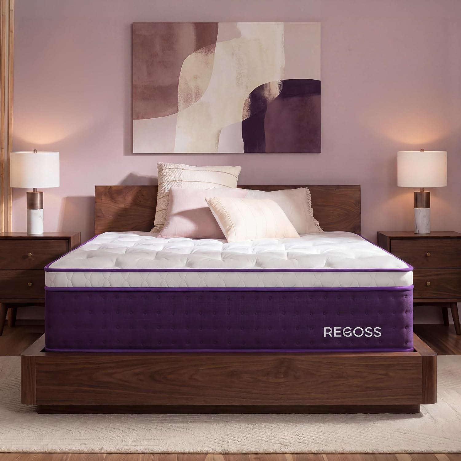 Memory Foam Mattress In A Box Queen - Soft Plush Queen Mattress 12 Inch