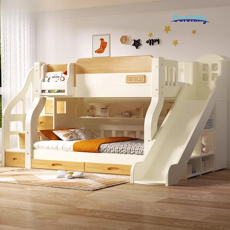 Loft Double Bed With Stairs Fr - King Size Bed Frame With Storage Drawers review and price