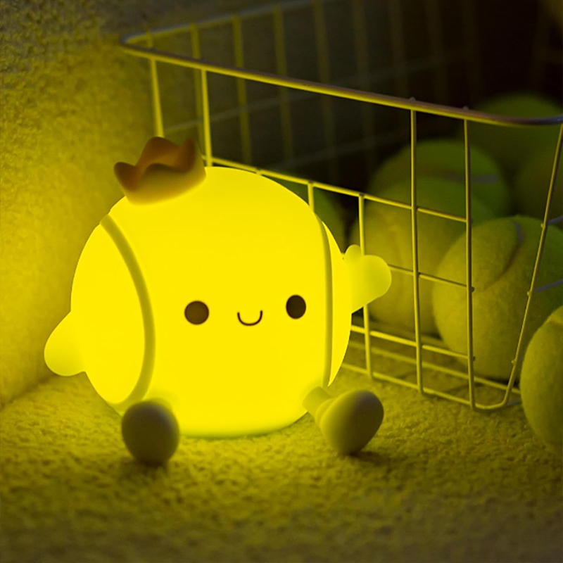 Cute Tennis Night Light Silico - Floating Nightstand With Led Light review and price