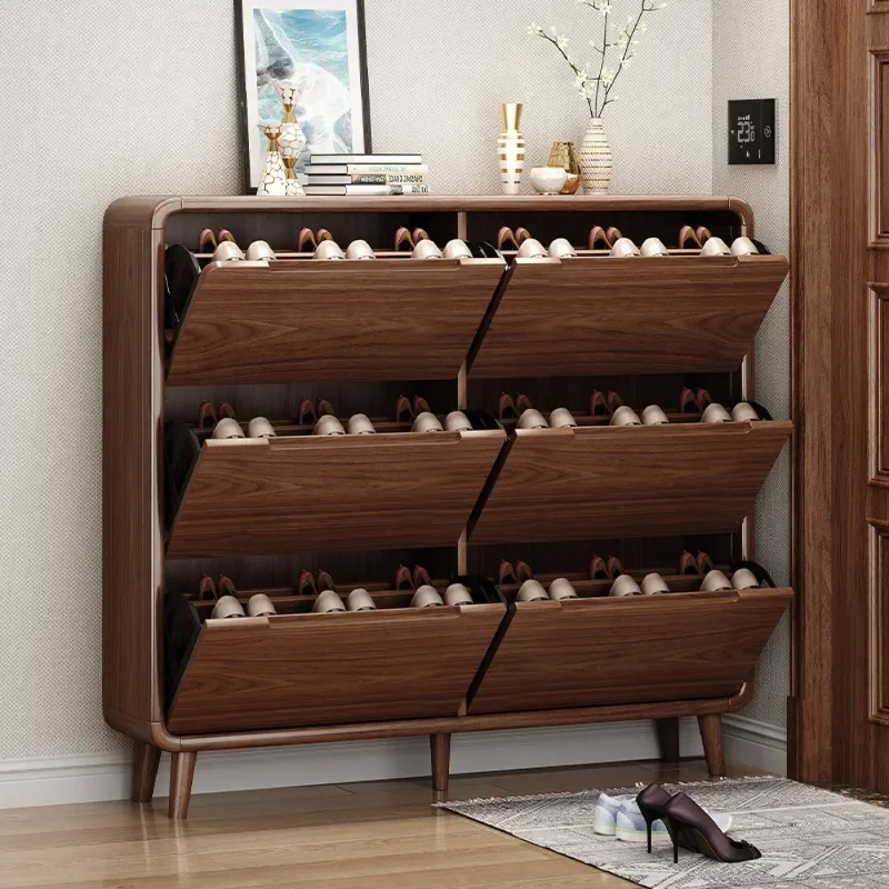 Slim Flip Door Shoe Cabinet Ru - Shoe Rack Cabinet Narrow Entryway review and price