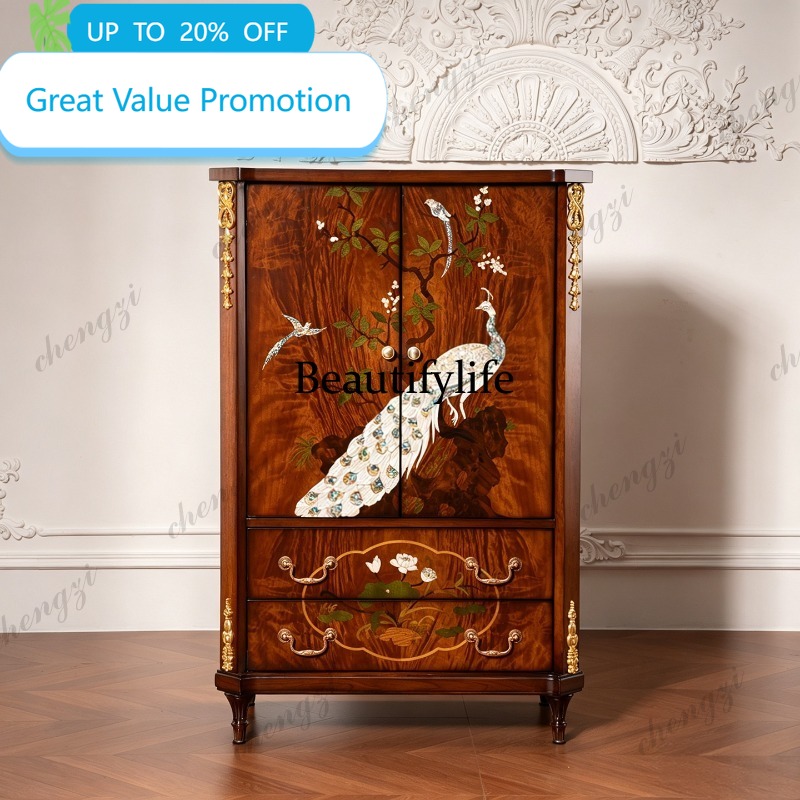 M178 American retro solid wood - Storage review and price