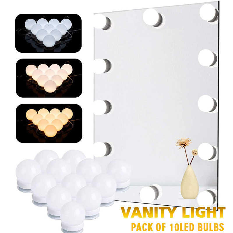 LED Makeup Mirror Light Bulbs  - Dressing Table Vanity With Lighted Mirror review and price