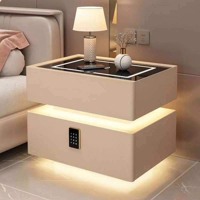 Modern Style Solid Wood Bedsid - Solid Wood Nightstand 2 Drawers review and price