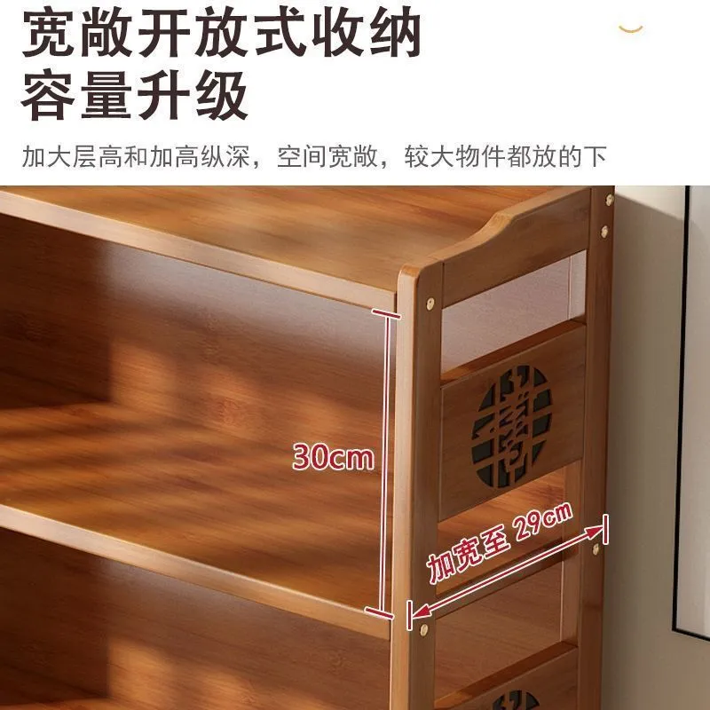 Solid Wood Bookshelf Simple St - Bedroom Furniture review and price