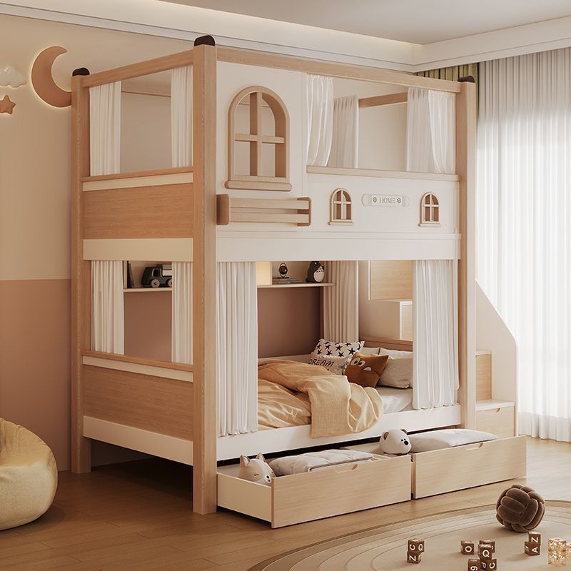 Children's Bunk Bed with Slide - Bunk Bed With Stairs And Slide review and price