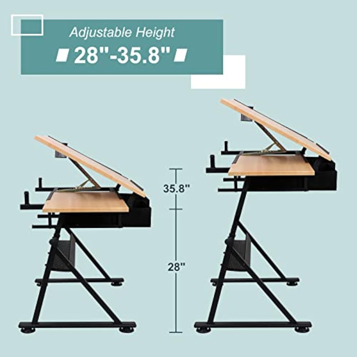 Adjustable Height Drafting Des - Tables review and price