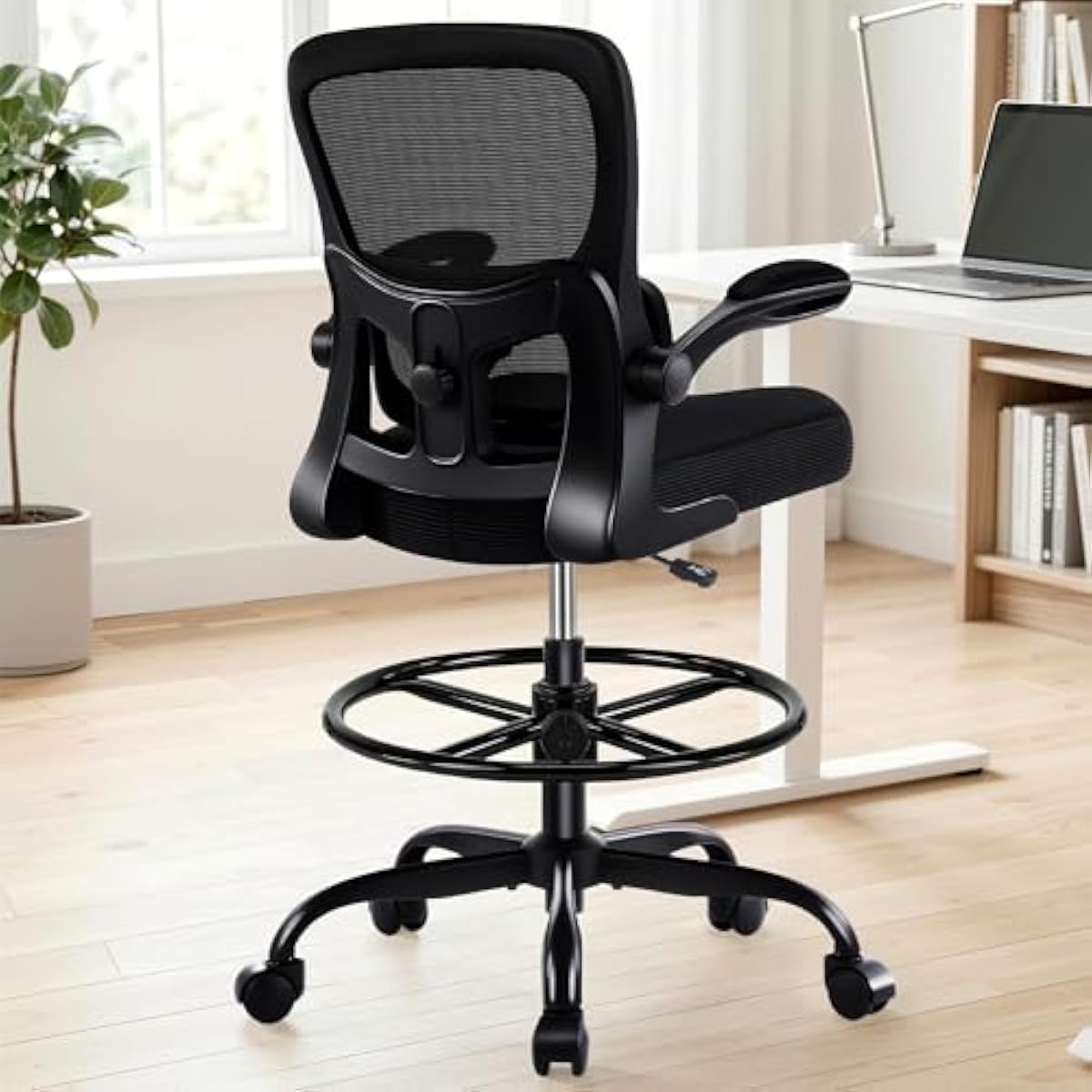 Ergonomic Drafting Chair with  - Chairs review and price