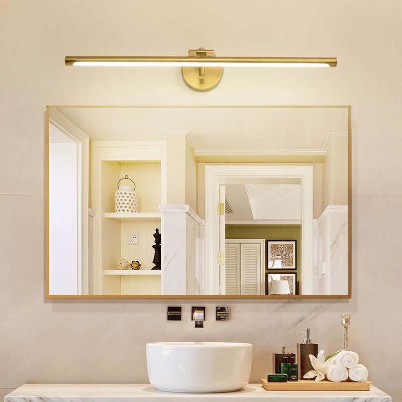 All-copper Bathroom Vanity Mir - Dressing Table Vanity With Lighted Mirror review and price