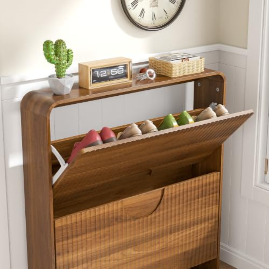 Narrow Shoe Cabinet with Entry - Shoe Rack Cabinet Narrow Entryway review and price