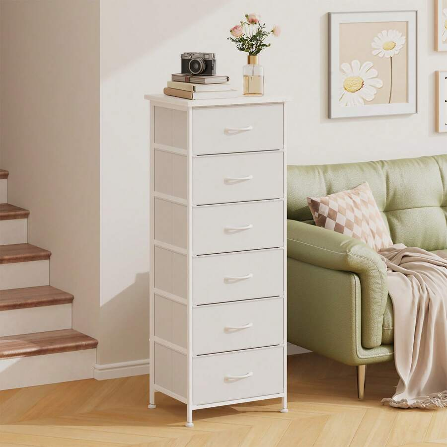 Tomnk 6 Drawers End Table, Tal - Bedroom Furniture review and price