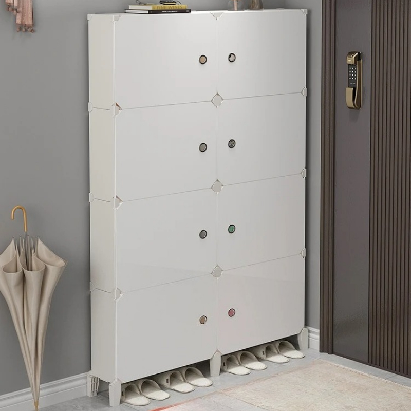 ‌No Drill Over Door Shoe Rack  - Shoe Rack Cabinet Narrow Entryway review and price
