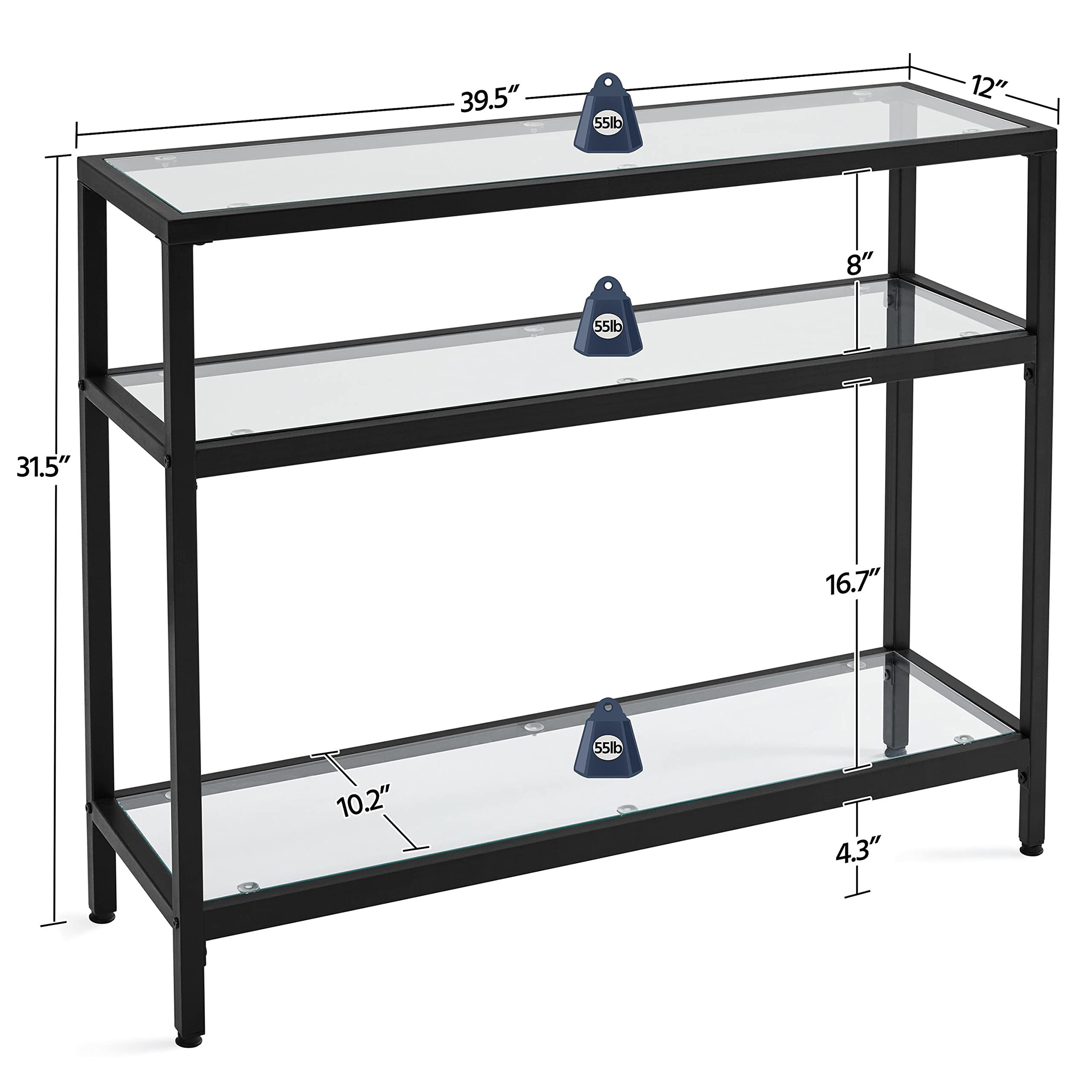 Console Table, Metal Frame and - Storage review and price