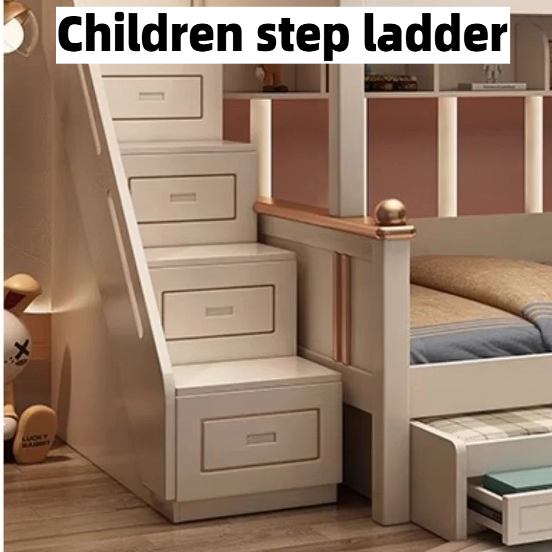 135x190cm Wood Mattress Kids L - King Size Bed Frame With Storage Drawers review and price