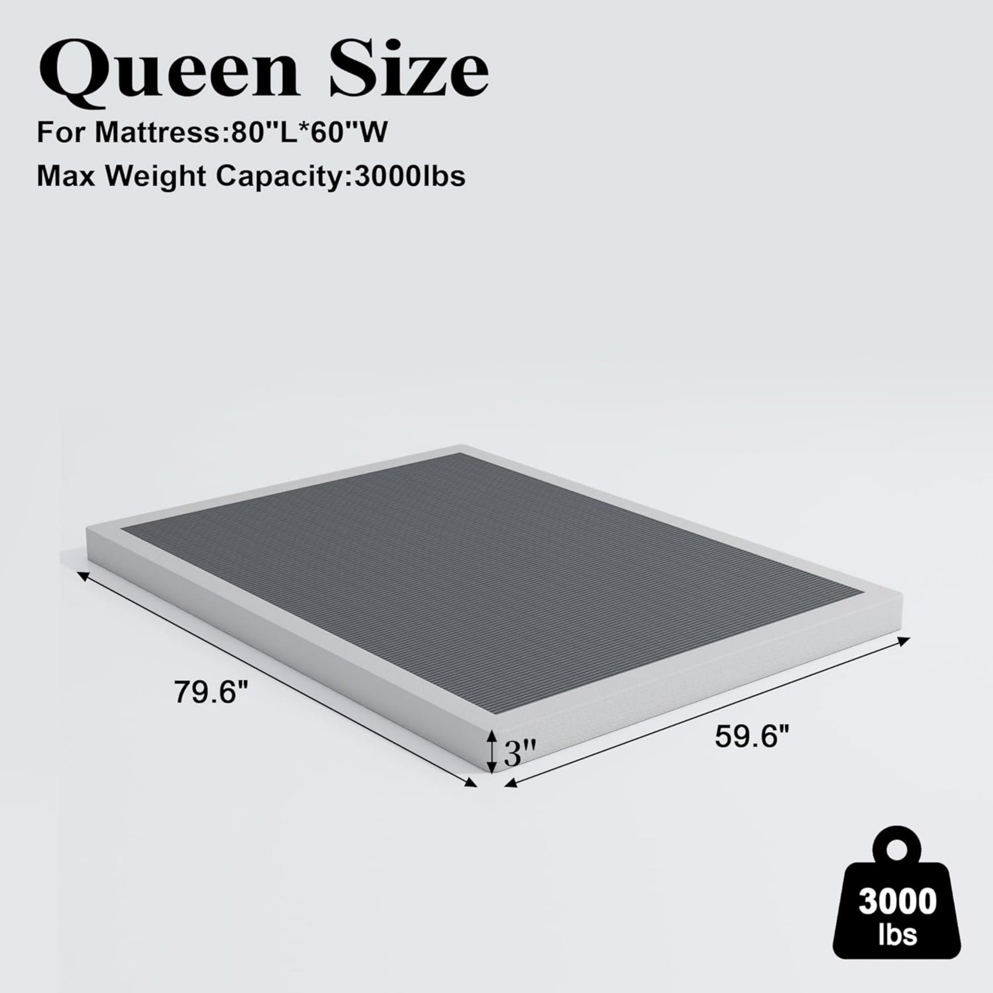 Low Profile Box Spring Queen S - Memory Foam Mattress In A Box Queen review and price