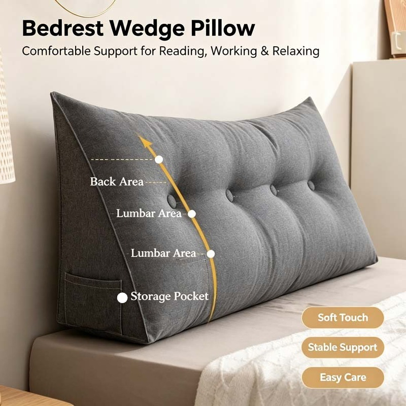 Large Headboard Cushion Tatami - Headboard Cushion Backrest Tatami review and price