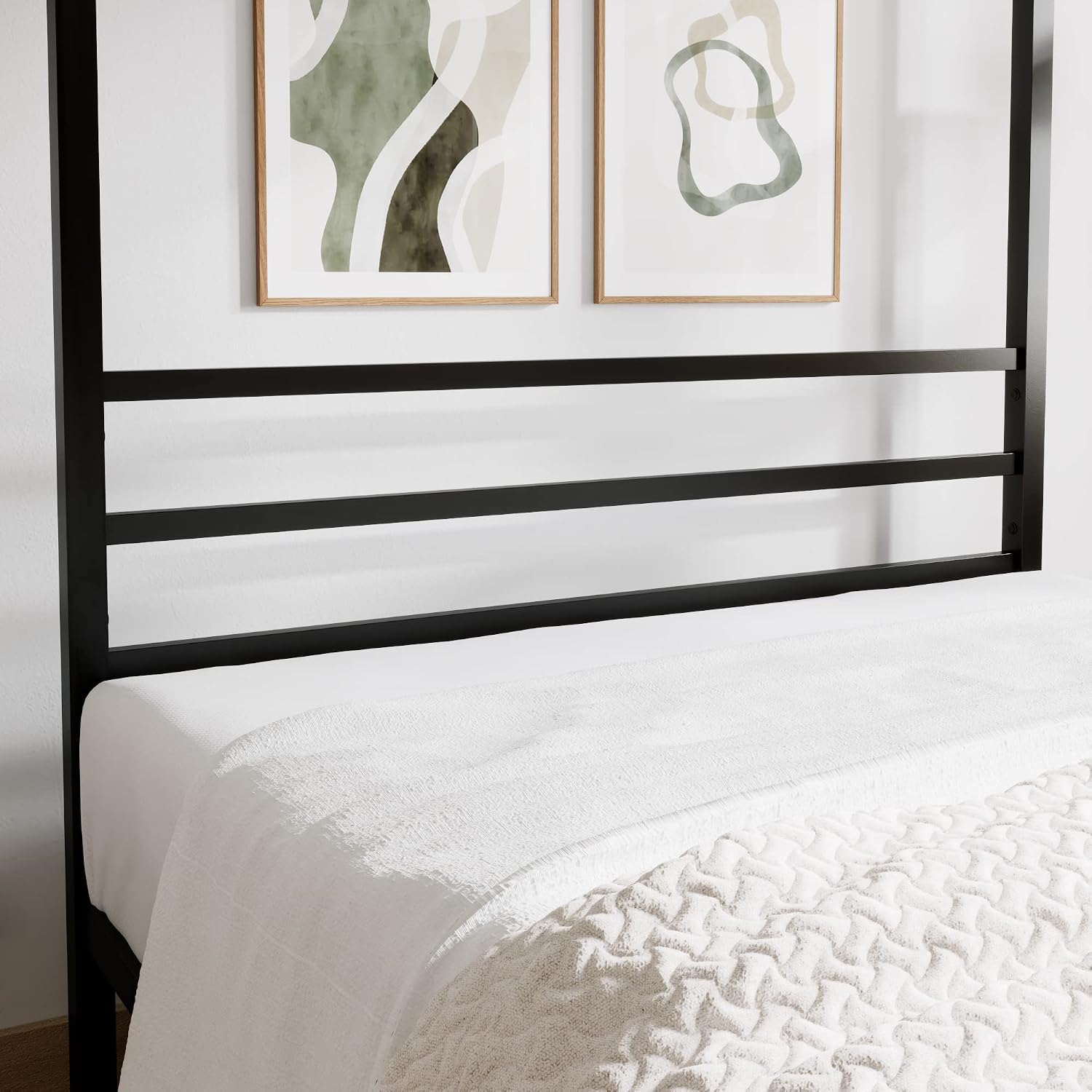 Queen Size Metal Canopy Bed Fr - Canopy Bed Frame Metal Queen review and price