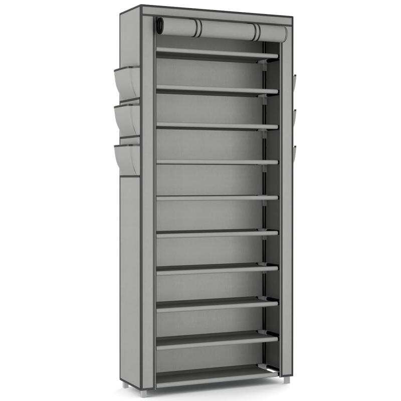 Vertical Narrow Shoe Rack Orga - Shoe Rack Cabinet Narrow Entryway review and price